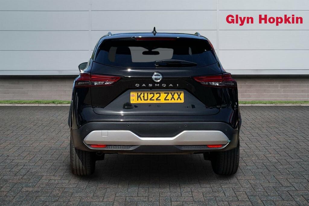 Nissan Qashqai 1.3 Dig-t Mh Tekna KU22ZXX Black #4