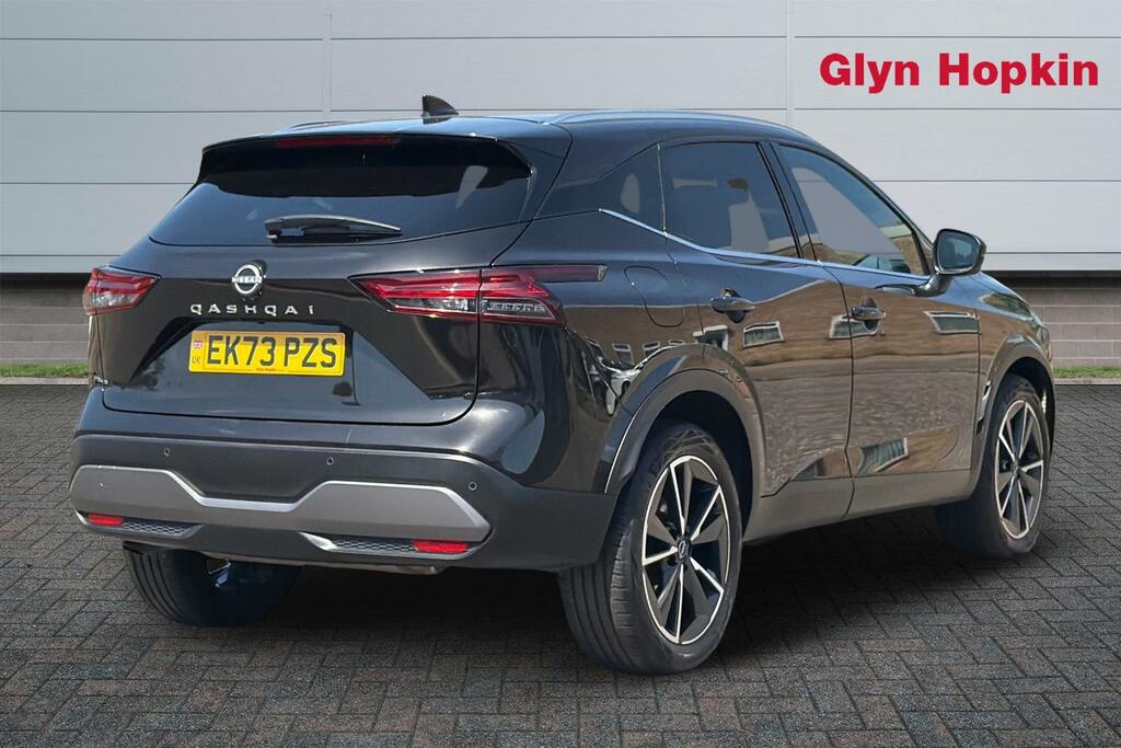 Nissan Qashqai 1.3 Dig-t Mh Tekna EK73PZS Black #3