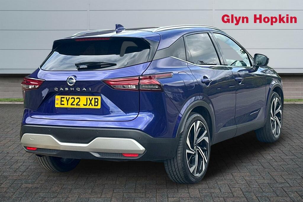 Nissan Qashqai 1.3 Dig-t Mh 158 Tekna EY22JXB Blue #3