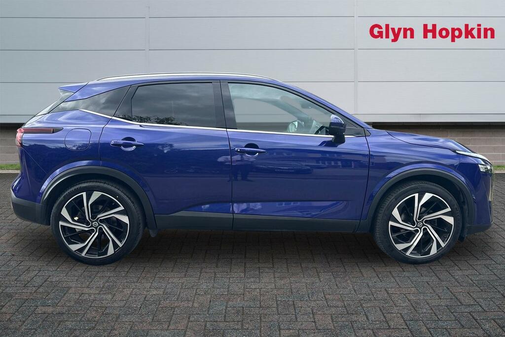 Nissan Qashqai 1.3 Dig-t Mh 158 Tekna EY22JXB Blue #2