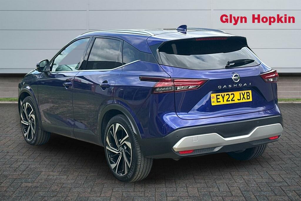 Nissan Qashqai 1.3 Dig-t Mh 158 Tekna EY22JXB Blue #5