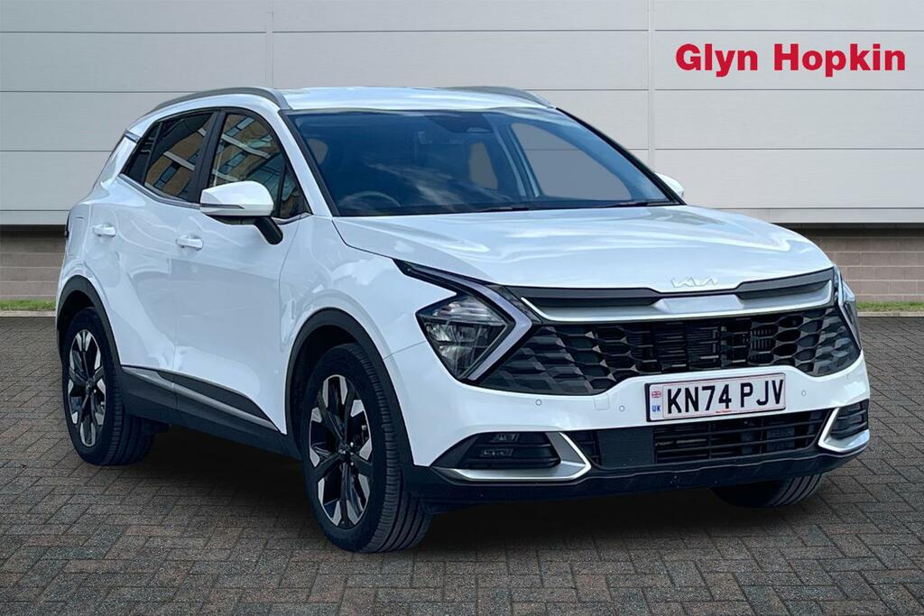 Kia Sportage 1.6T Gdi 241 Phev 3 Awd White
