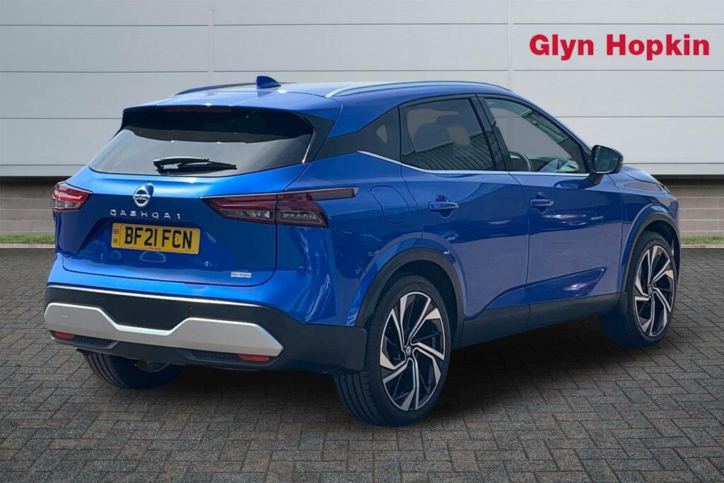 Nissan Qashqai 1.3 Dig-t Mh 158 Tekna Xtronic BF21FCN Blue #3