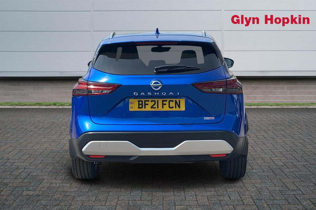Nissan Qashqai 1.3 Dig-t Mh 158 Tekna Xtronic BF21FCN Blue #4