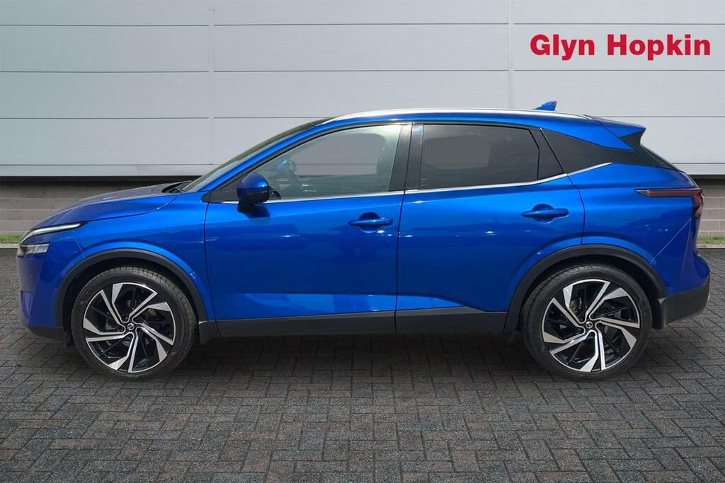 Nissan Qashqai 1.3 Dig-t Mh 158 Tekna Xtronic BF21FCN Blue #6