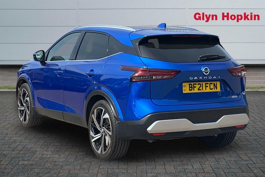 Nissan Qashqai 1.3 Dig-t Mh 158 Tekna Xtronic BF21FCN Blue #5