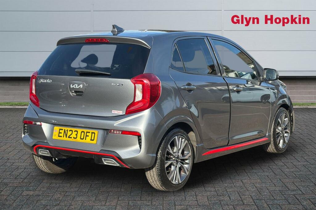 Kia Picanto 1.0 Gt-line 4 Seats EN23OFD Grey #3