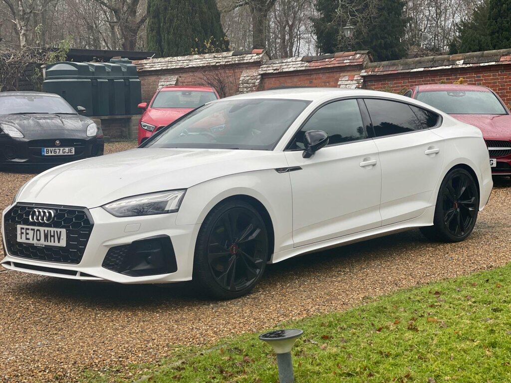 Audi A5 2.0 Tfsi 40 Edition 1 Sportback S Troni FE70WHV White #2
