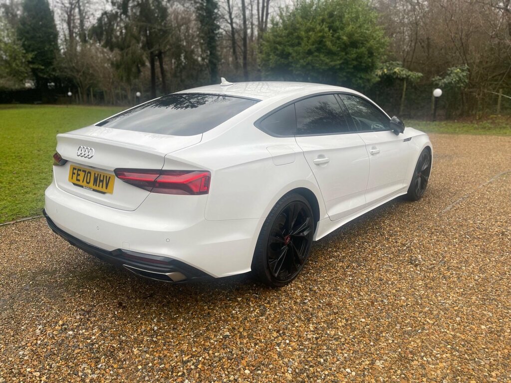Audi A5 2.0 Tfsi 40 Edition 1 Sportback S Troni FE70WHV White #5