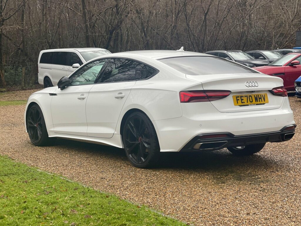 Audi A5 2.0 Tfsi 40 Edition 1 Sportback S Troni FE70WHV White #6