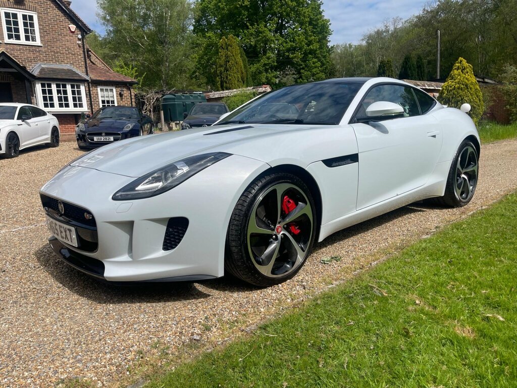 Jaguar F-Type 3.0 V6 S Coupe Euro 6 Ss 380 P LM65EXT White #2