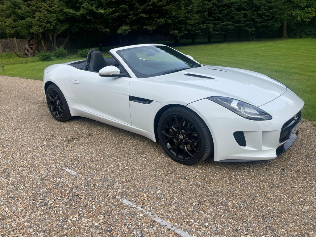 Jaguar F-Type 3.0 V6 Convertible Euro 5 Ss 3 White