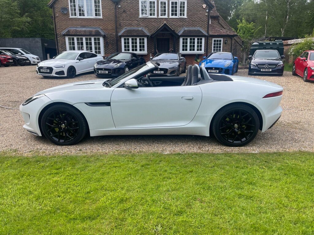 Jaguar F-Type 3.0 V6 Convertible Euro 5 Ss 3 White #4