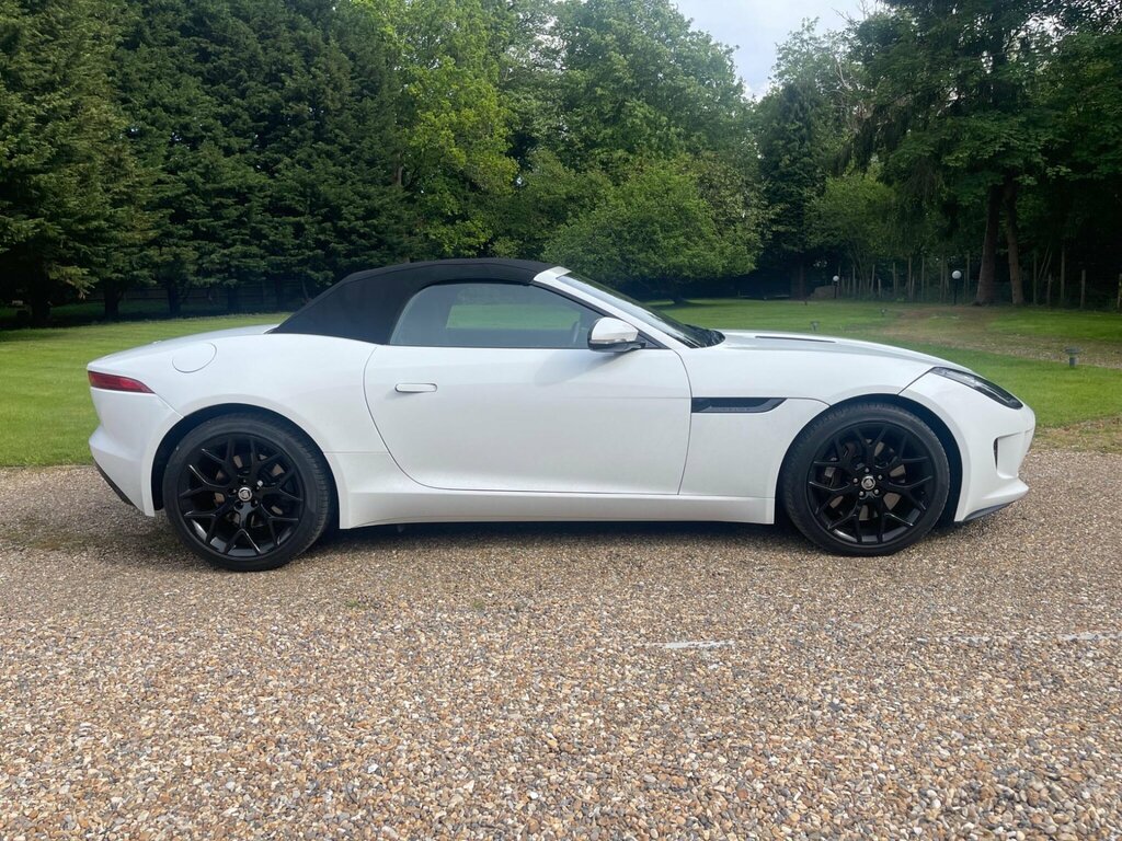 Jaguar F-Type 3.0 V6 Convertible Euro 5 Ss 3 White #6