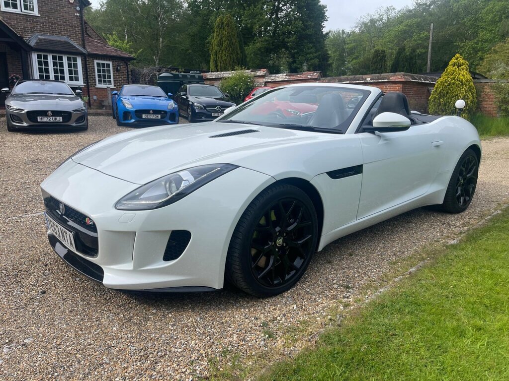 Jaguar F-Type 3.0 V6 Convertible Euro 5 Ss 3 White #2