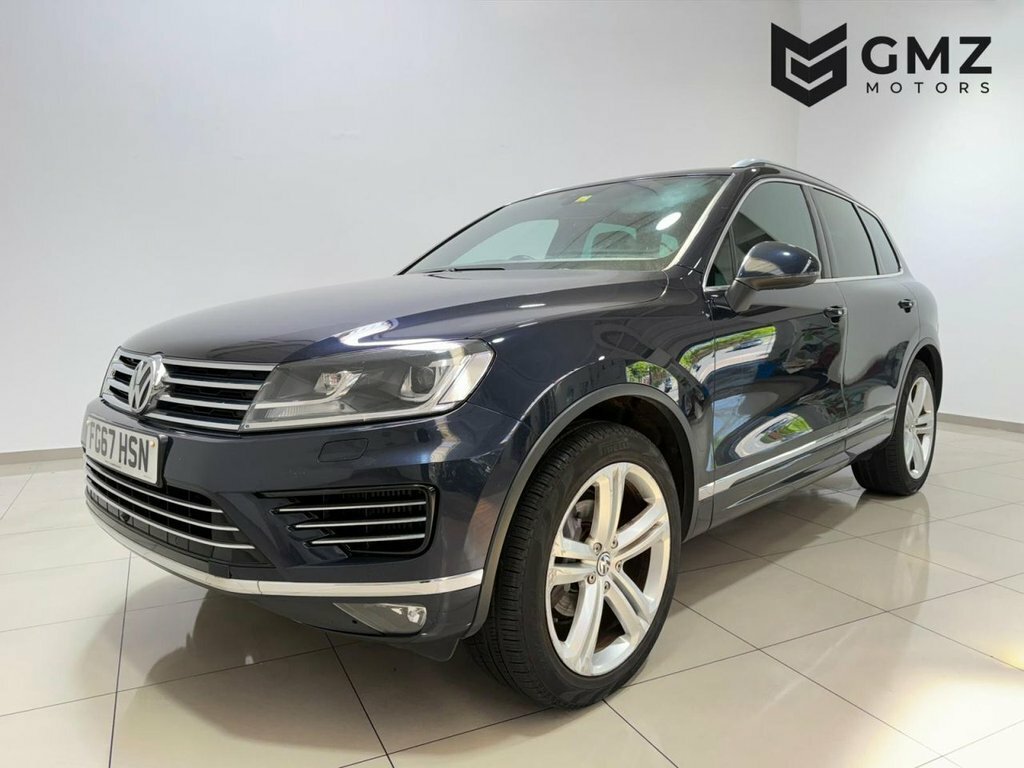 Volkswagen Touareg 3L R-line Plus FG67HSN Blue #3