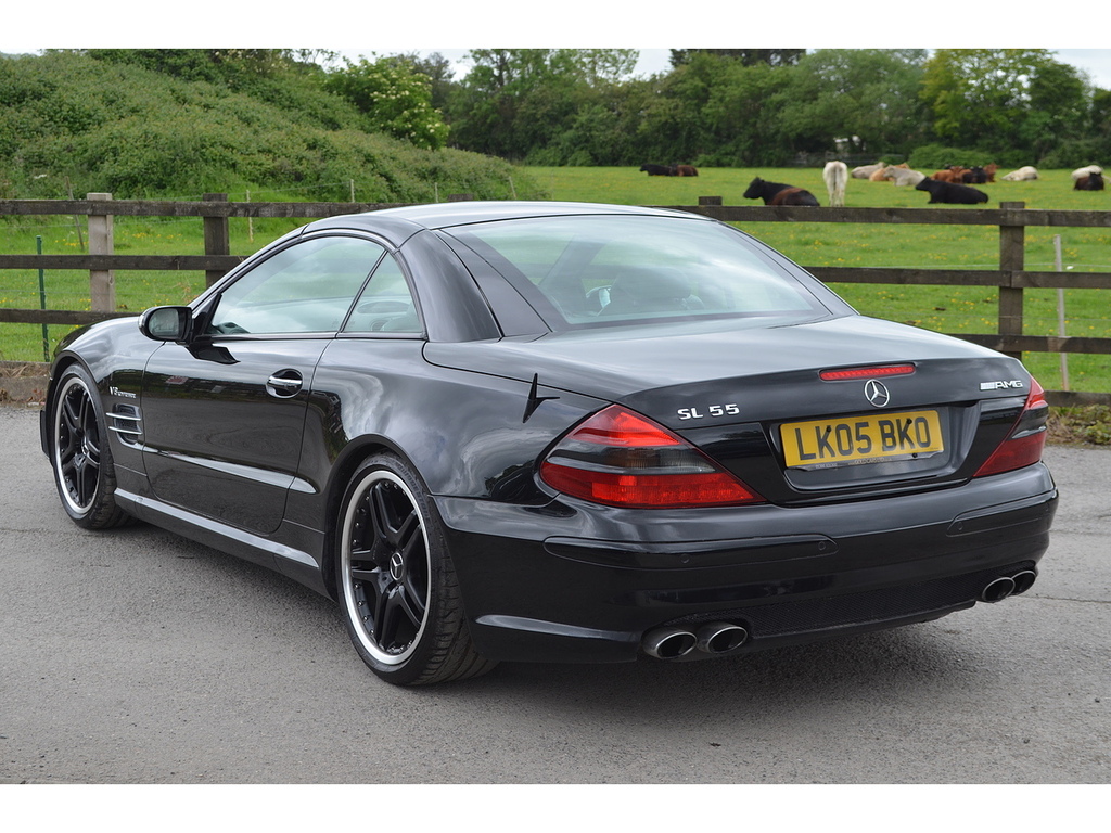 Mercedes-Benz SL Class Sl55 Amg Black #6