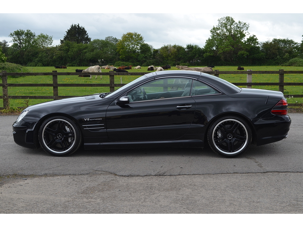 Mercedes-Benz SL Class Sl55 Amg Black #5