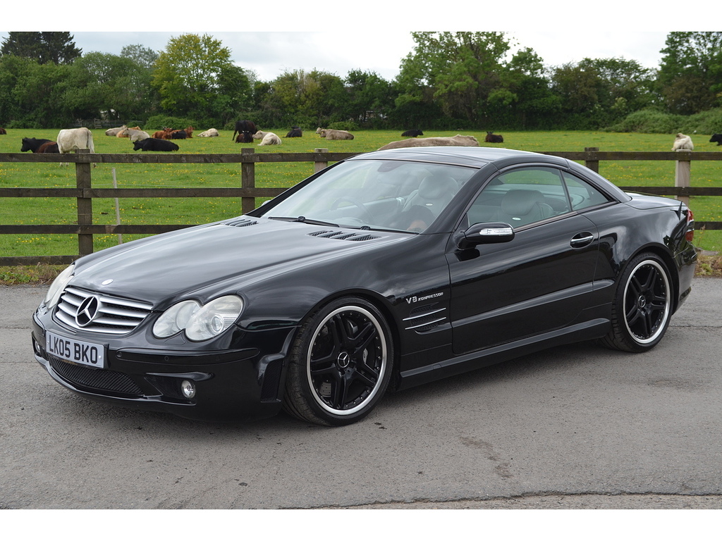 Mercedes-Benz SL Class Sl55 Amg Black #4