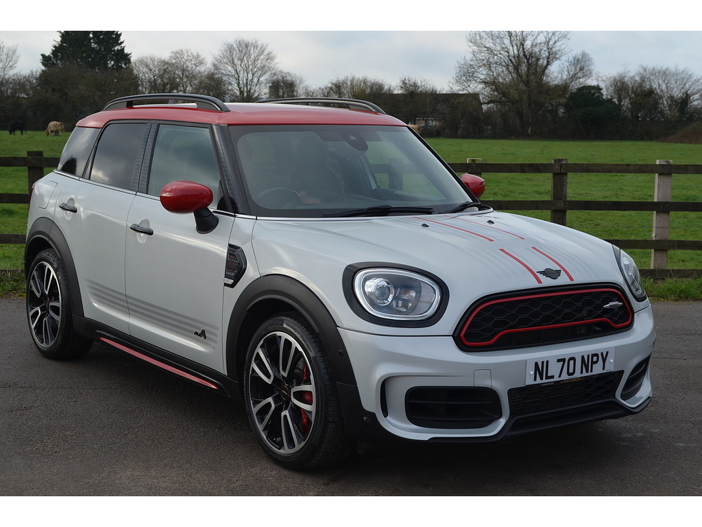 Mini Countryman John Cooper Works White