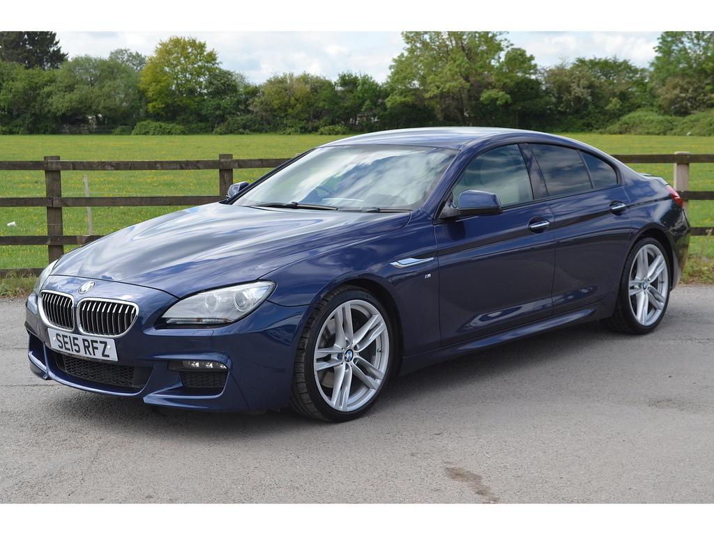 BMW 6 Series Gran Coupe 640D M Sport Blue #4