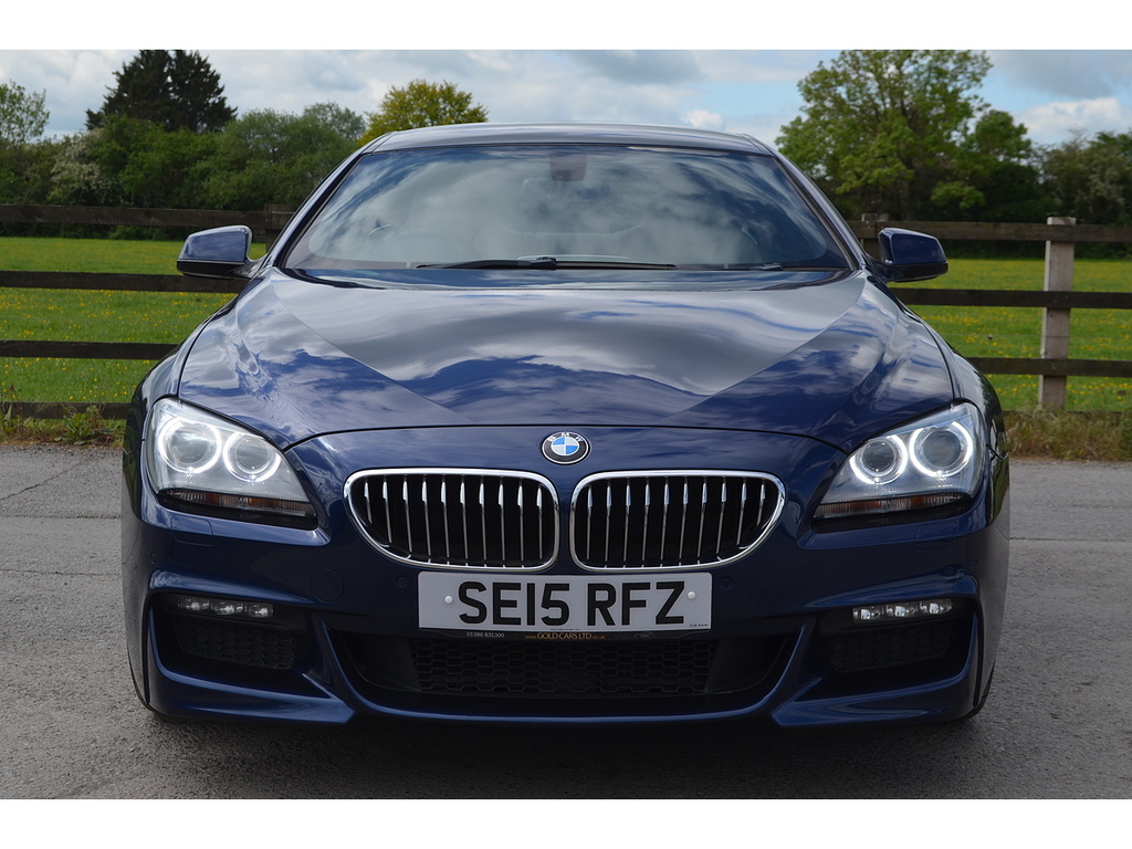 BMW 6 Series Gran Coupe 640D M Sport Blue #3