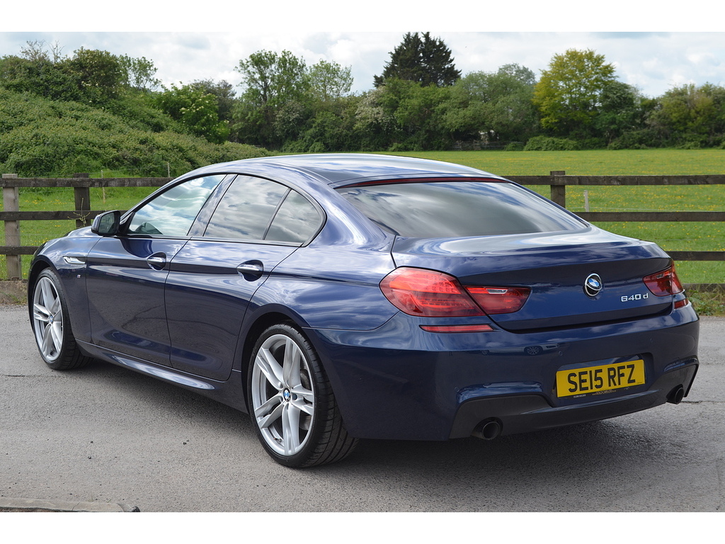 BMW 6 Series Gran Coupe 640D M Sport Blue #6
