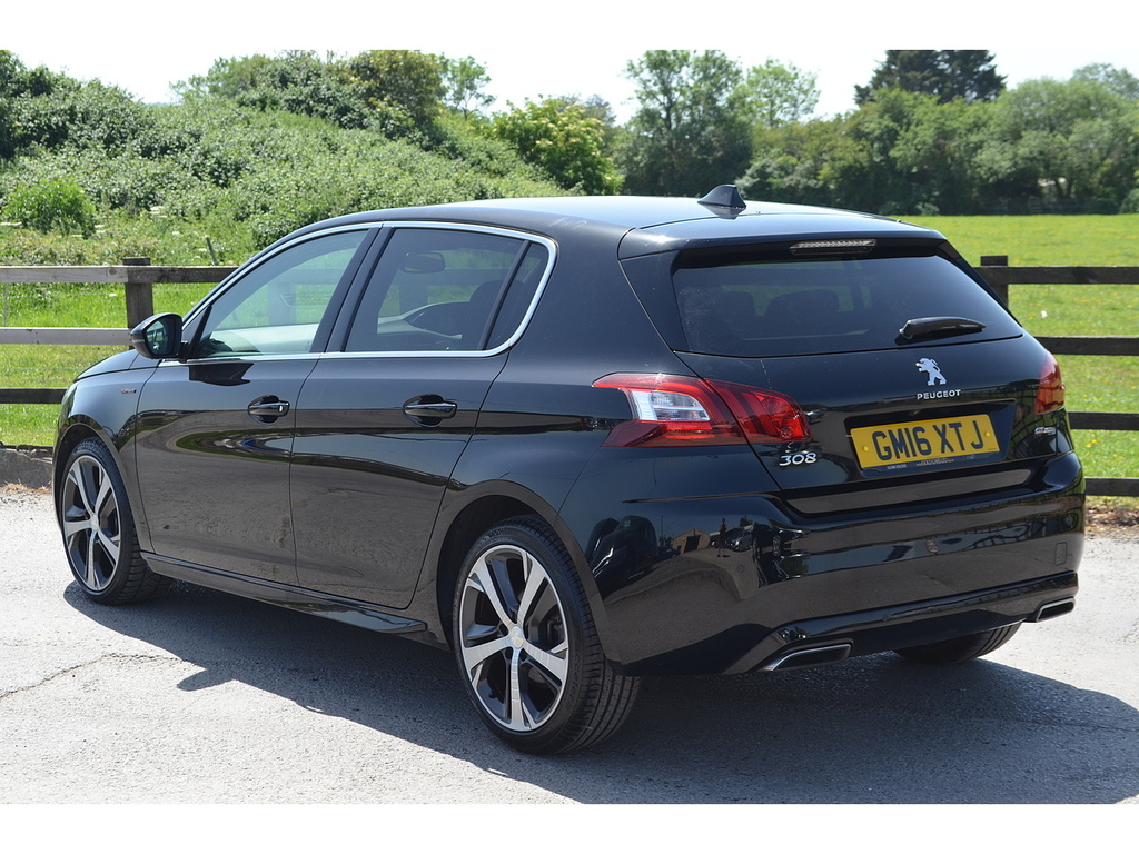 Peugeot 308 Puretech Gt Line Black #6