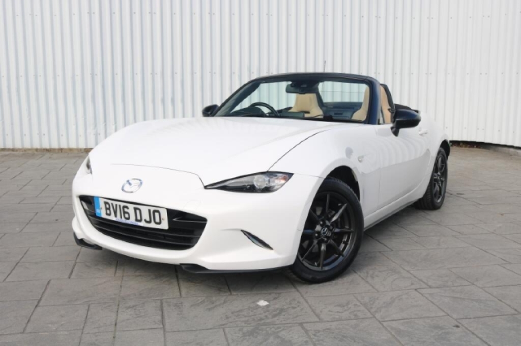 Mazda MX-5 Convertible 1.5 Sport BV16DJO White #3