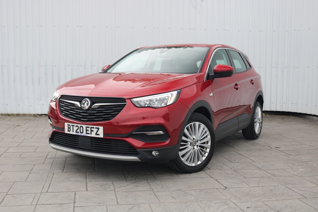 Vauxhall Grandland X Hatchback 1.5 BT20EFZ Red #3