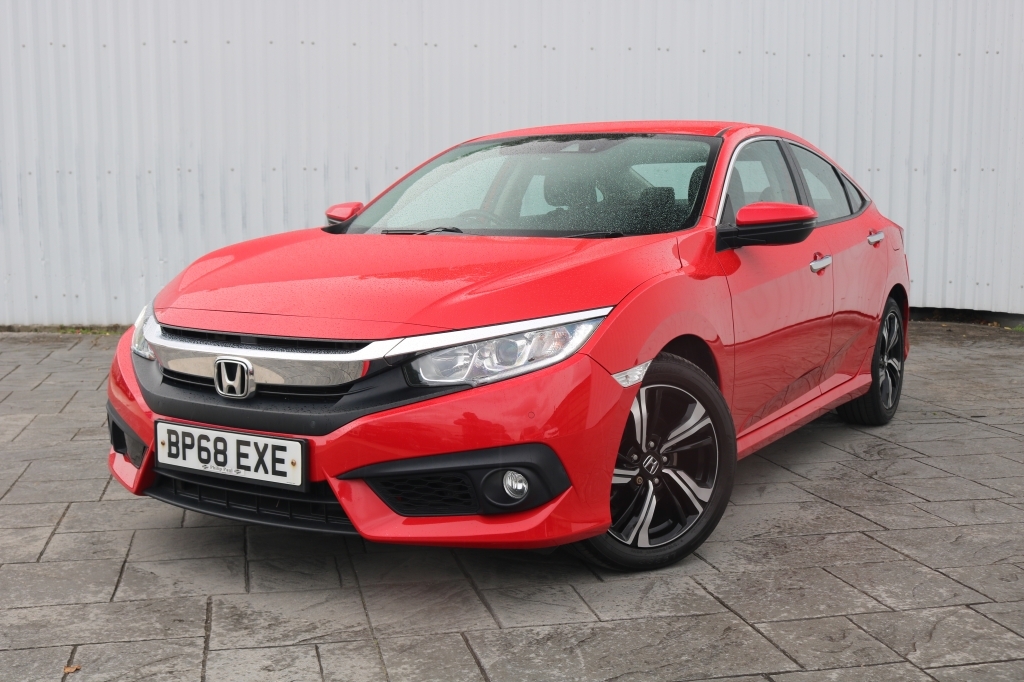 Honda Civic Saloon 1.6 BP68EXE Red #3