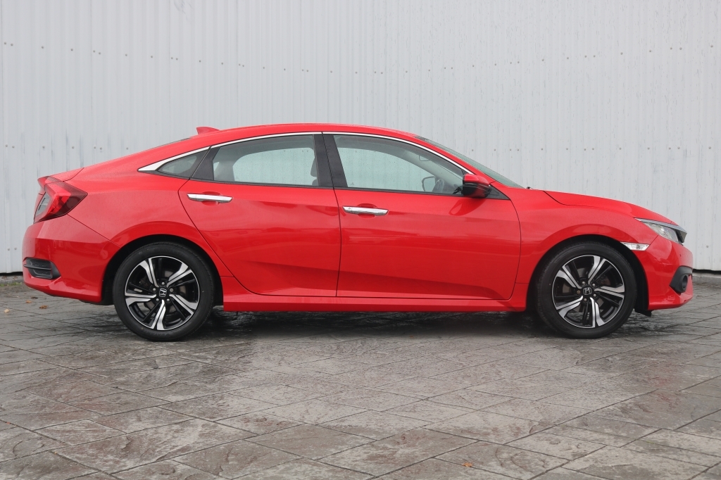 Honda Civic Saloon 1.6 BP68EXE Red #2