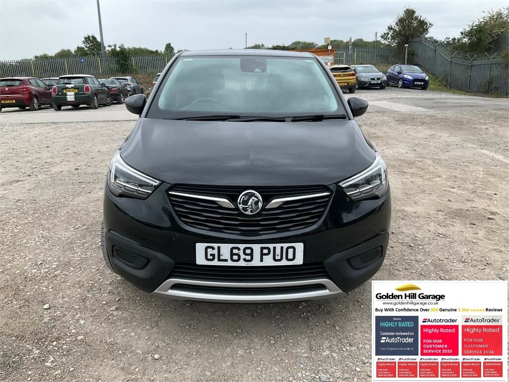 Vauxhall Crossland X Hatchback 1.2 Griffin GL69PUO Black #2