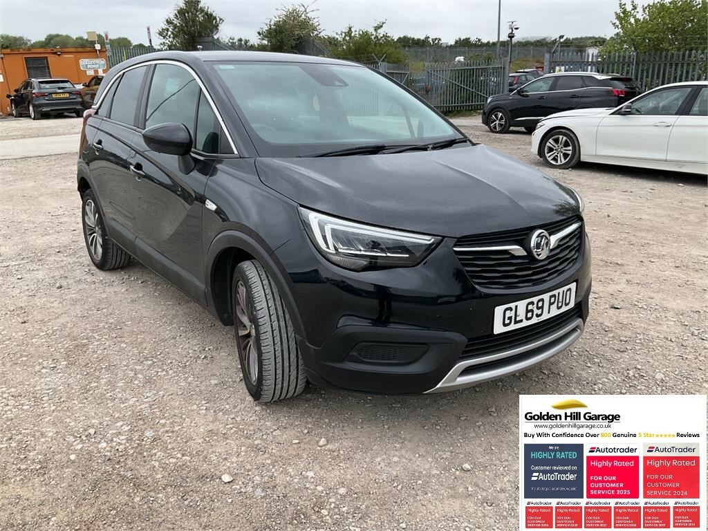 Vauxhall Crossland X Hatchback 1.2 Griffin Black