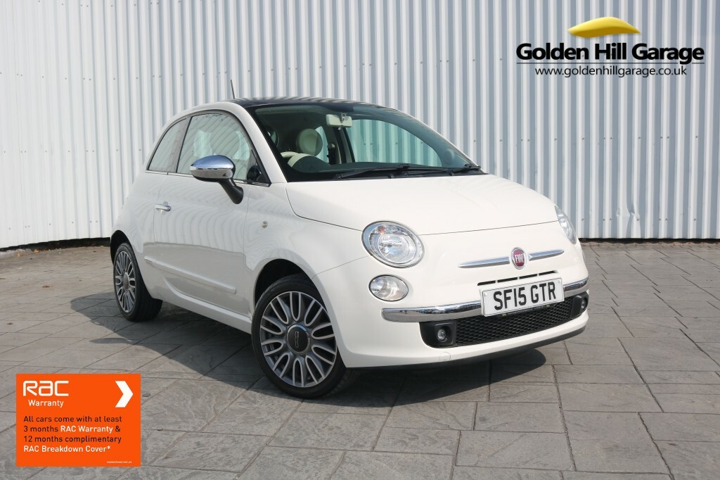 Fiat 500 Hatchback 1.2 Lounge White