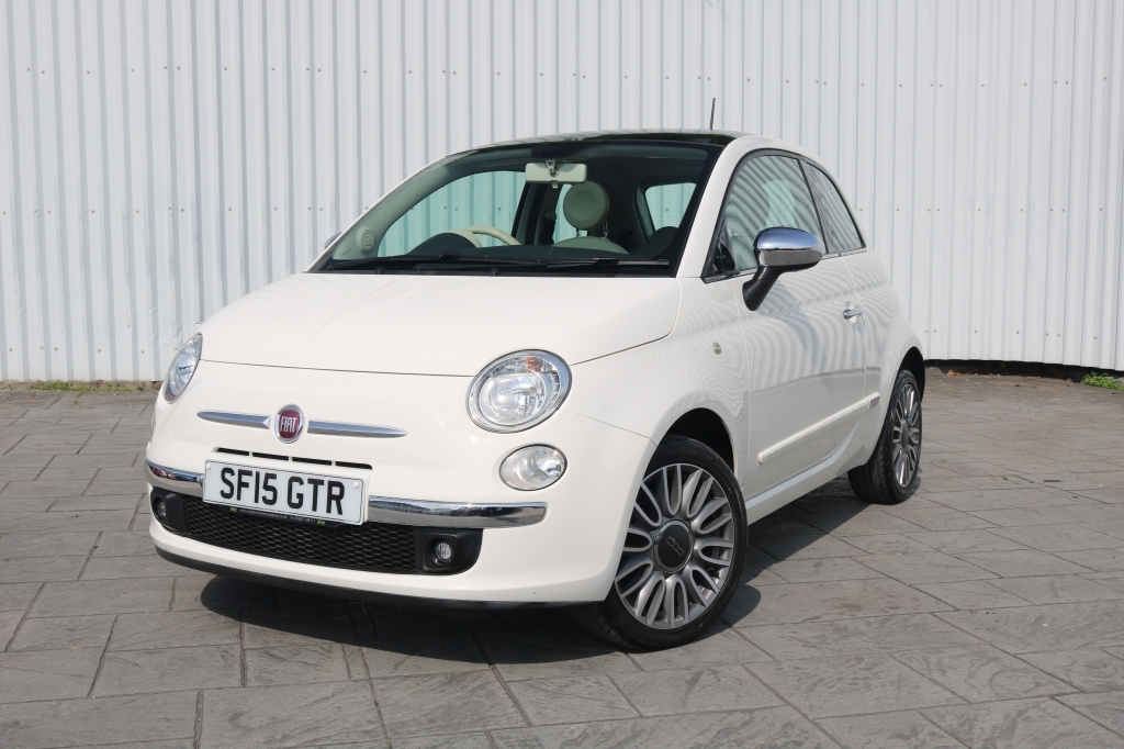 Fiat 500 Hatchback 1.2 Lounge SF15GTR White #3