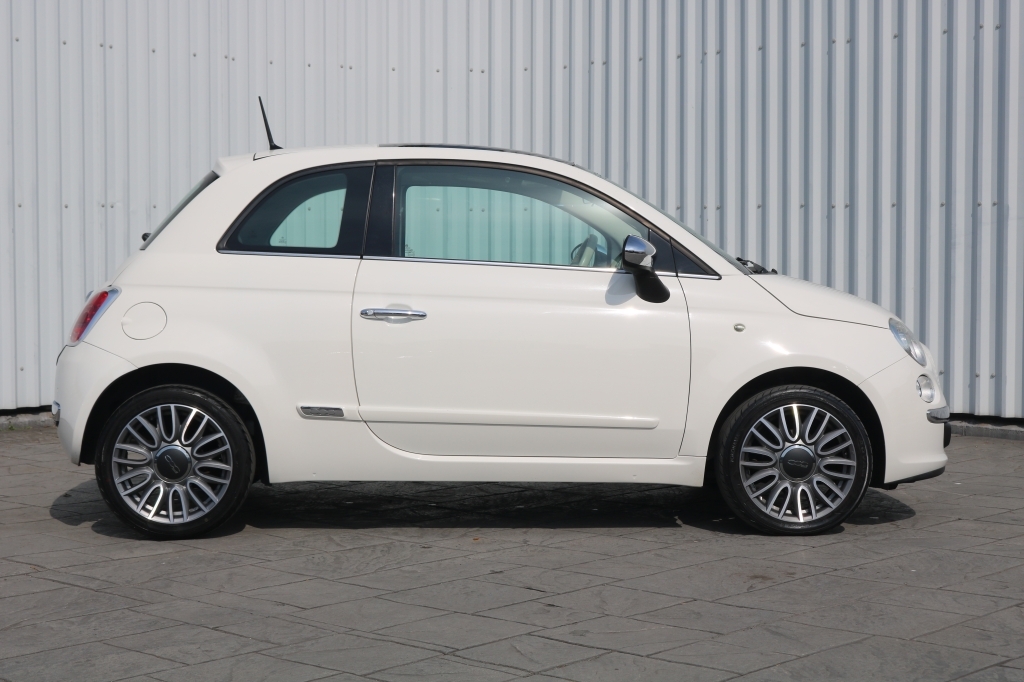 Fiat 500 Hatchback 1.2 Lounge SF15GTR White #2