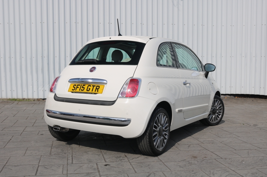 Fiat 500 Hatchback 1.2 Lounge SF15GTR White #4