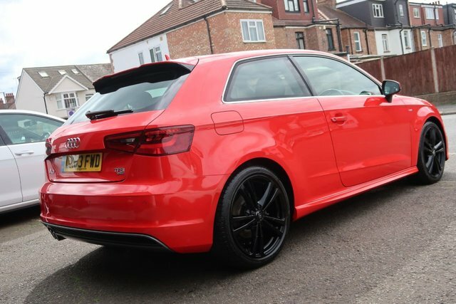Audi A3 2013 1.8 Tfsi S Line Hatchback S Tronic Red #3