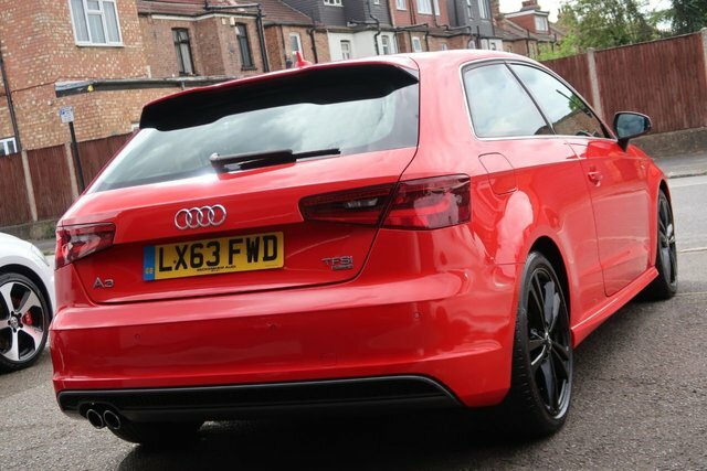 Audi A3 2013 1.8 Tfsi S Line Hatchback S Tronic Red #4