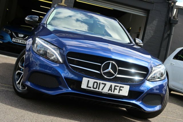 Mercedes-Benz C Class 2017 2.0 C350e 6.4Kwh Sport Estate Plug Blue