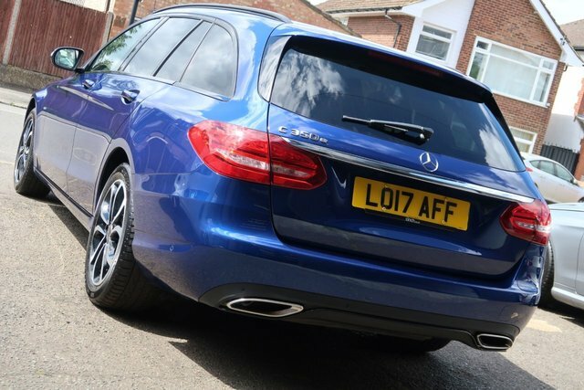 Mercedes-Benz C Class 2017 2.0 C350e 6.4Kwh Sport Estate Plug LO17AFF Blue #5