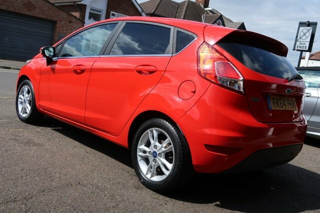 Ford Fiesta 2014 1.0T Ecoboost Zetec Hatchback Powe Red #6