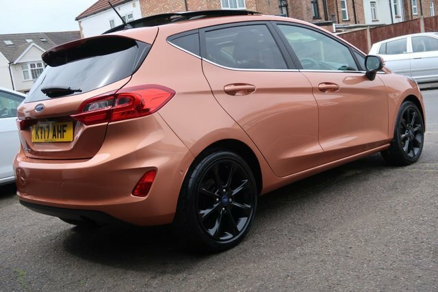 Ford Fiesta 2017 1.0T Ecoboost Titanium Bo Play Series Hatchb KT17AHF Brown #3