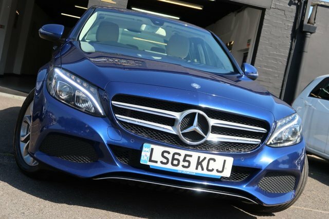Mercedes-Benz C Class 2015 2.0 C350e 6.4Kwh Sport Saloon Plug Blue