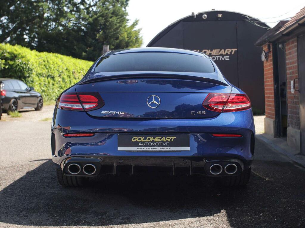 Mercedes-Benz C Class 3.0 C43 V6 Amg Premium Plus G-tronic 4Matic Eur LR70SYH Blue #6