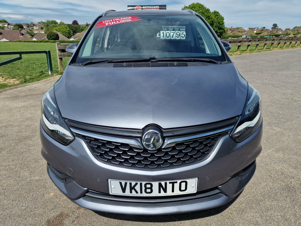 Vauxhall Zafira Tourer 1.4I Turbo Sri Nav Mpv Euro 6 1 Grey