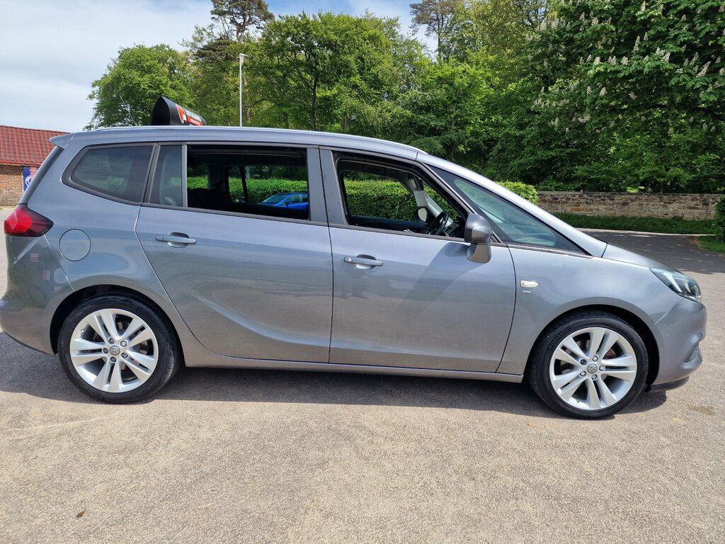 Vauxhall Zafira Tourer 1.4I Turbo Sri Nav Mpv Euro 6 1 Grey #6