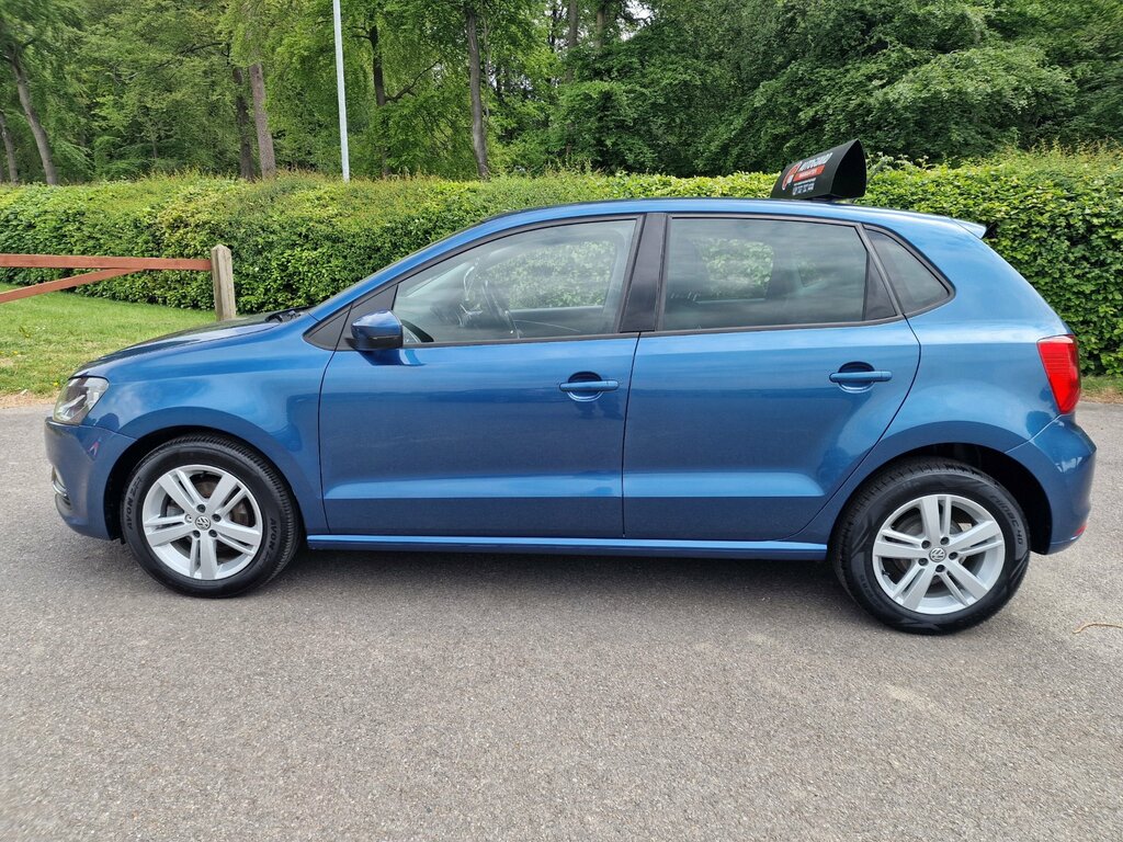 Volkswagen Polo 1.0 Bluemotion Tech Match Hatchback Man GY16KOX Blue #3
