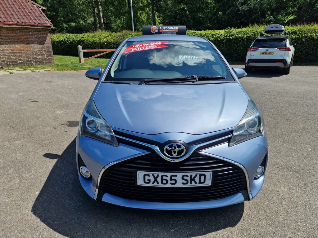 Toyota Yaris 1.33 Dual Vvt-i Icon Hatchback E Blue